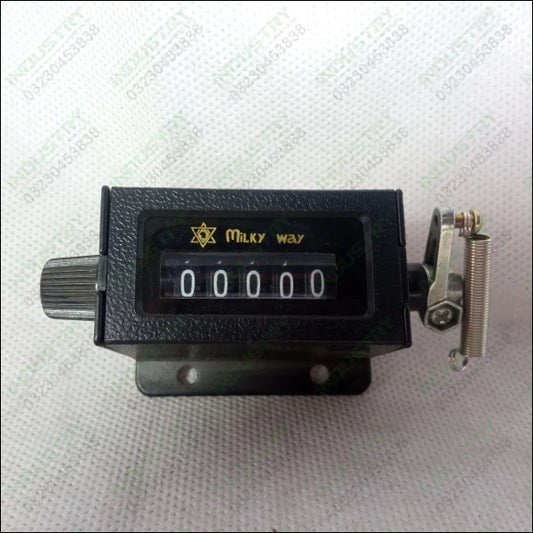 Milky Way Mechanical Counter 5 Digits LB-5 Type 3000 in Pakistan - industryparts.pk