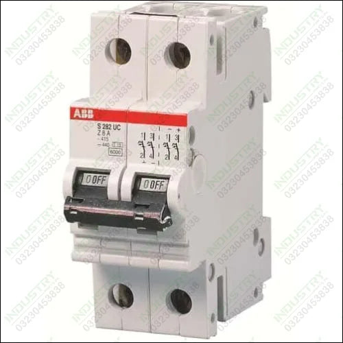 Miniature Circuit Breaker S282-K20 2P 400V~ 440 VDC 20A in Pakistan - industryparts.pk