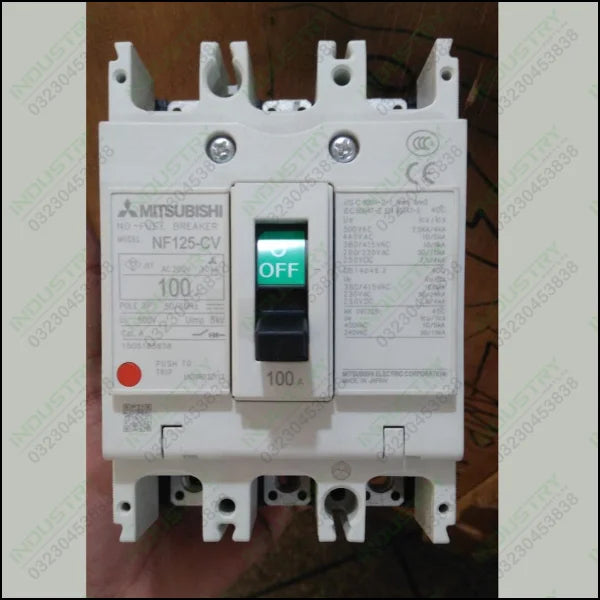 Mitsubishi Electric No-Fuse Circuit Breaker NF125-CV Series in Pakistan - industryparts.pk