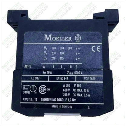 MOELLER DIL-ER-22 Industrial Control Relay in Pakistan