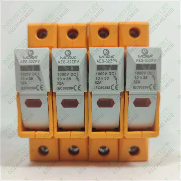 MORA AES-32ZPV/1P IP20 1000VDC 32A DC Fuse Holder in Pakistan