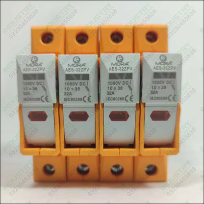 MORA AES-32ZPV/1P IP20 1000VDC 32A DC Fuse Holder in Pakistan