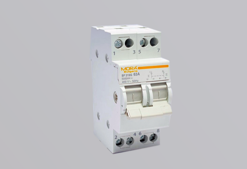 MORA SF219G 63A 2 Pole Breaker Type Change-Over in Pakistan