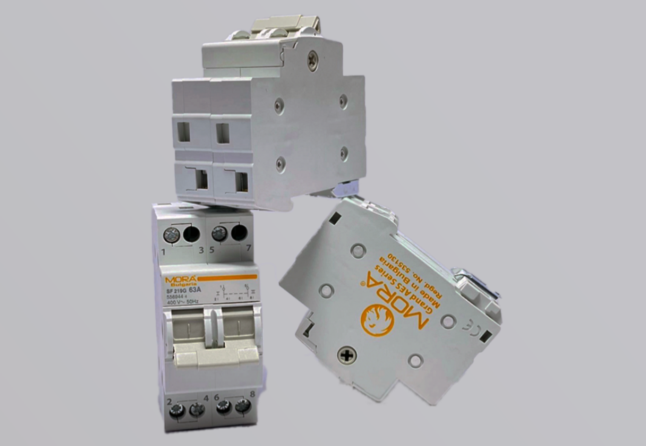 MORA SF219G 63A 2 Pole Breaker Type Change-Over in Pakistan