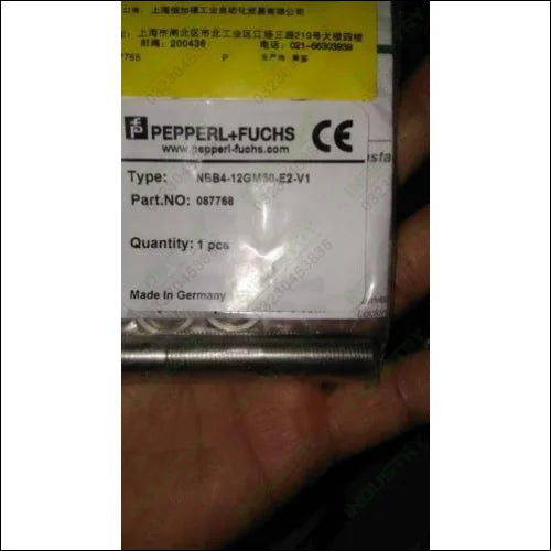 NBB4-12GM50-E2-V1 Pepperl + Fuchs, M12 x 1, PNP-NO Inductive Sensor 65mm Length, 10 ? 30 V dc supply voltage , IP67 Rating - industryparts.pk
