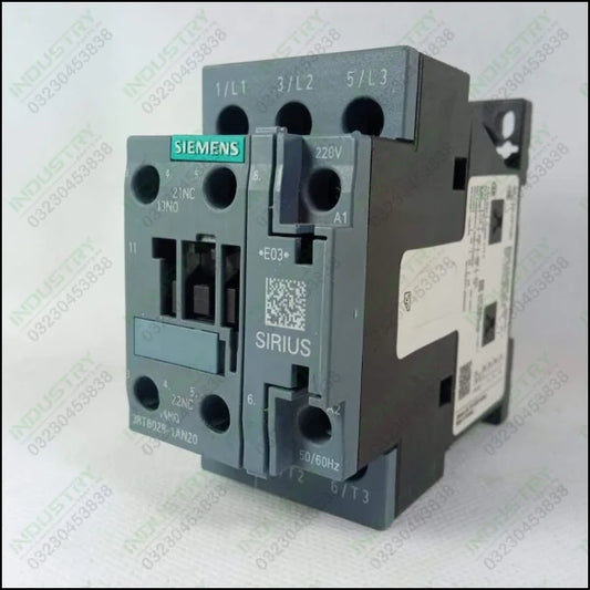NEW Siemens contactor 3RT6028-1AN20 3RT6 028-1AN20 AC220V in Pakistan - industryparts.pk