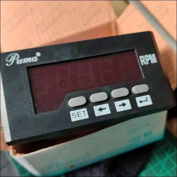 NPN Panel Mount Tachometer RPM Meter