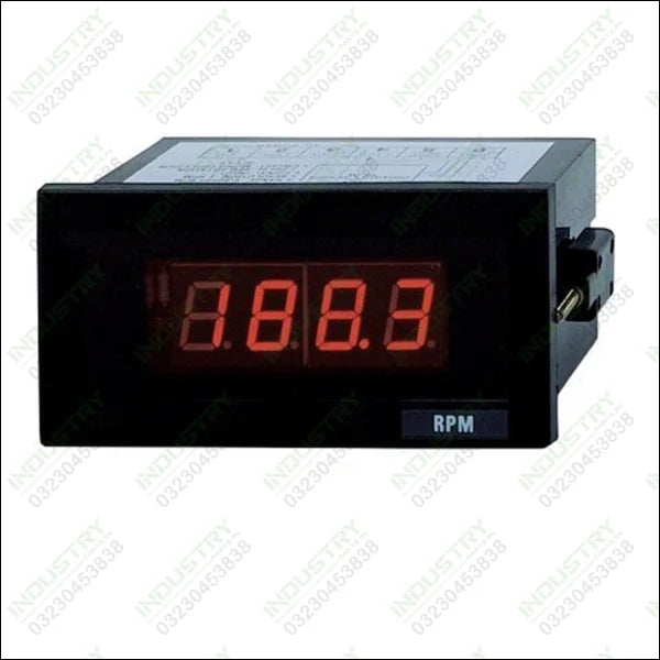 NPN Panel Mount Tachometer RPM Meter - industryparts.pk