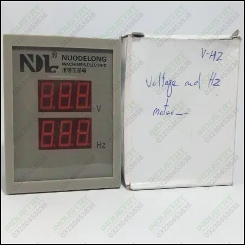 Nuodelong Machine & Electric  Voltage and HZ Meter - industryparts.pk