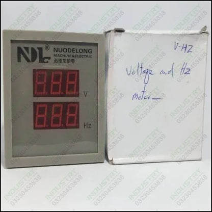 Nuodelong Machine & Electric  Voltage and HZ Meter - industryparts.pk