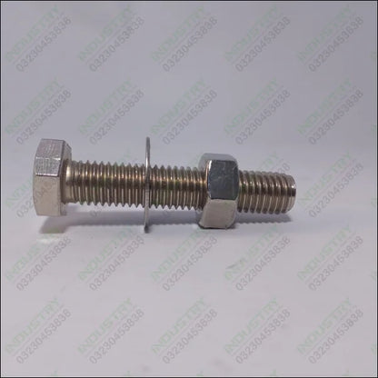 Nut bolt SS BOLT  Stainless steel screw in Pakistan - industryparts.pk