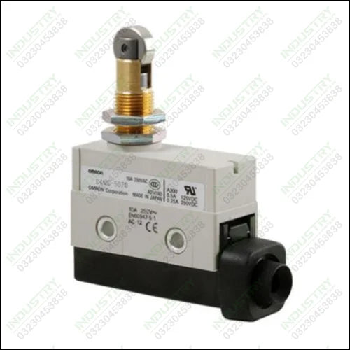 Omron  D4MC-5020 - Limit Switch, Roller Plunger, 10 A, 480 V - industryparts.pk