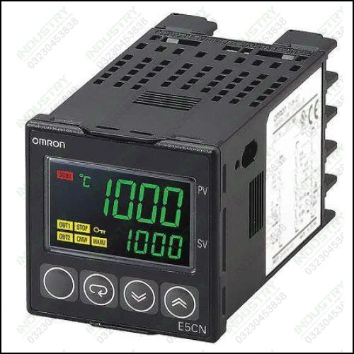 Omron E5CN PID Temperature Controller, 48 x 48mm, 2 Output Relay, 24 V ac/dc (Lot condition)) in Pakistan - industryparts.pk