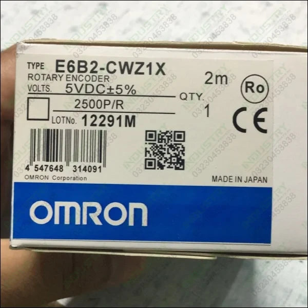 Omron Incremental Rotary Encoder E6B2-CWZ1X 2500P/R in Pakistan - industryparts.pk