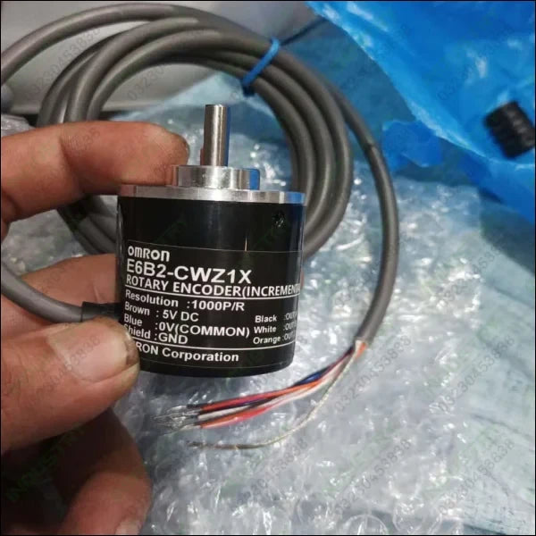 Omron Incremental Rotary Encoder E6B2-CWZ1X  8 wire encoder in Pakistan - industryparts.pk