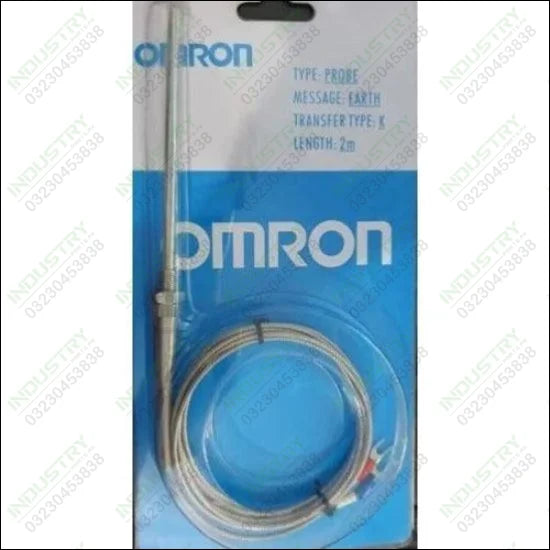 OMRON K TYPE THERMOCOUPLE TEMPERATURE SENSOR WITH 2M WIRE CABLE in Pakistan - industryparts.pk