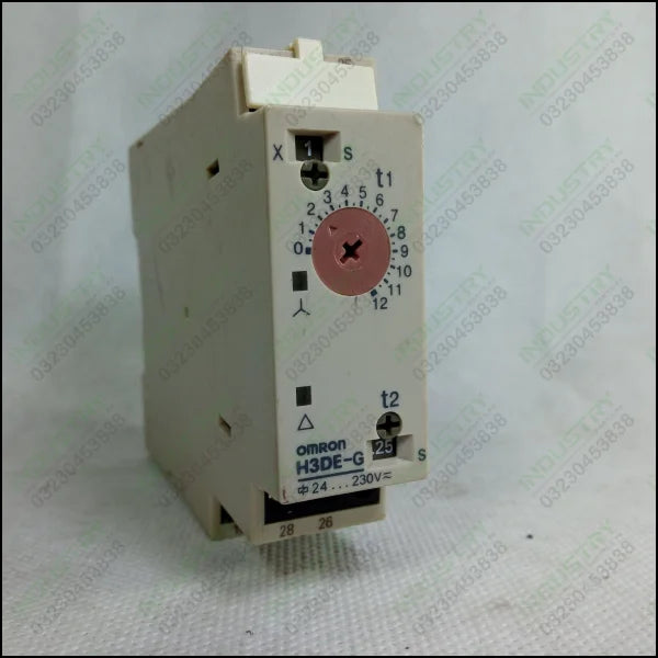 OMRON Timer Relay H3DE-G 24-230VAC/DC Lotted in Pakistan - industryparts.pk