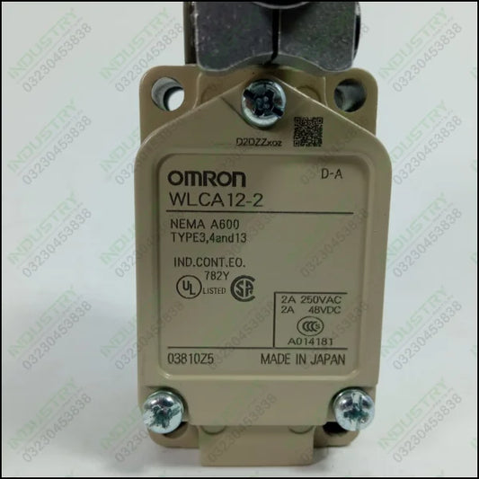 Omron WLCA12-2 Limit Switch for Industrial in Pakistan