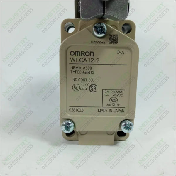 Omron WLCA12-2 Limit Switch for Industrial in Pakistan