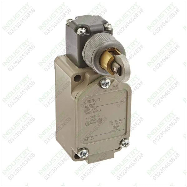 Omron WLSD2 General Purpose Switch, Standard Load, Horizontal Roller Plunger(China made) - industryparts.pk