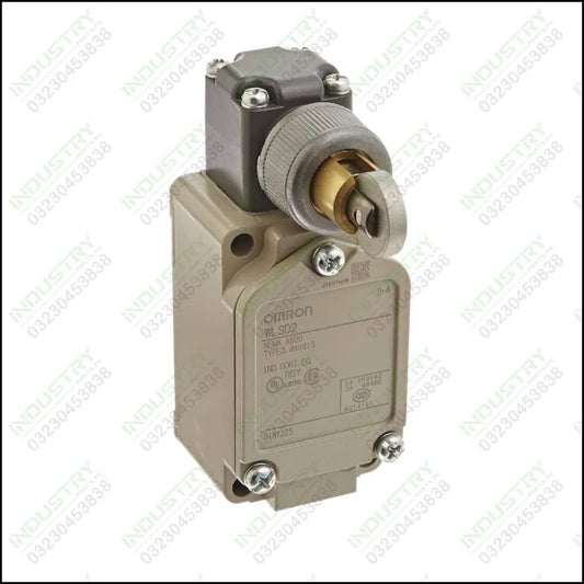 Omron WLSD2 General Purpose Switch, Standard Load, Horizontal Roller Plunger(China made) - industryparts.pk