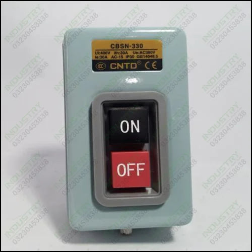 On Off Push Button CBSN-330 30A CNTD in Pakistan - industryparts.pk