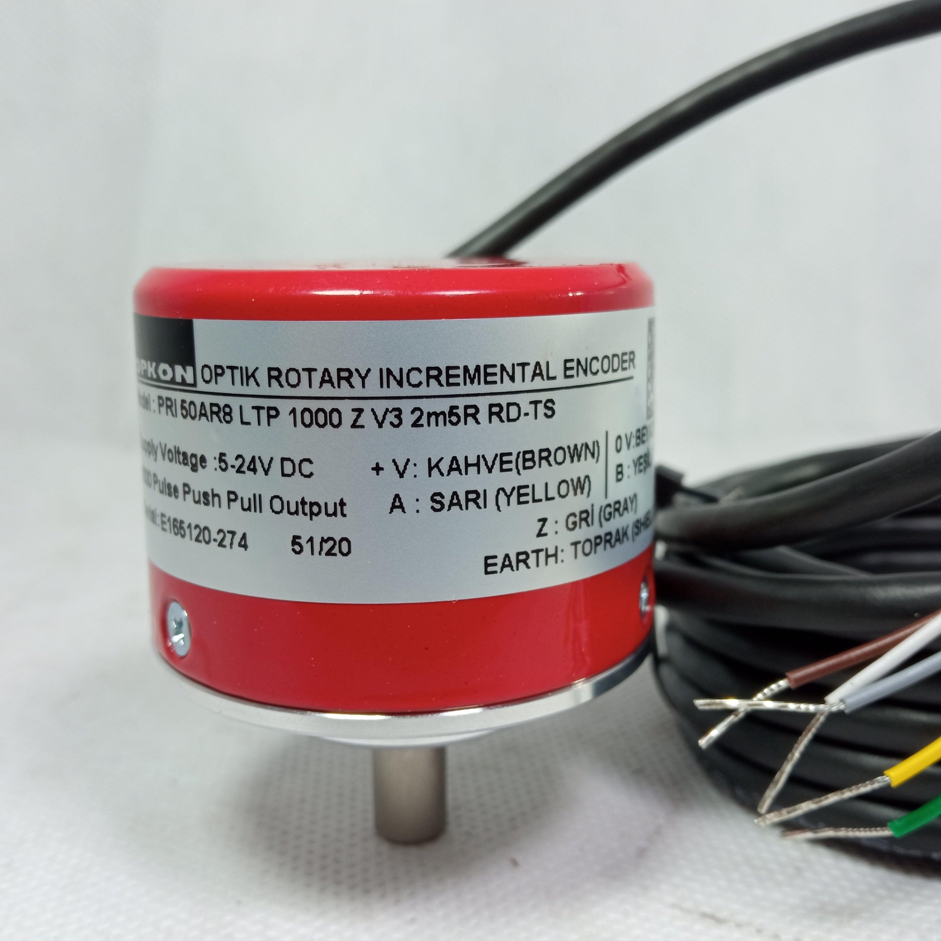 Opkon Incremental Rotary Encoder PRI50AR8 in Pakistan - industryparts.pk