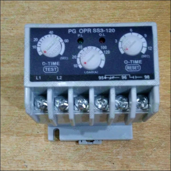 OPR-SS3 Electronic digital Overload Relay EOCR 10A/120A in Pakistan - industryparts.pk