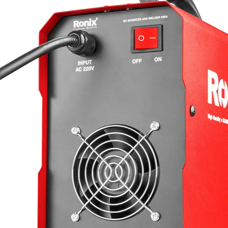 RONIX DC Arc Welding Inverter 200A RH-4604 in Pakistan
