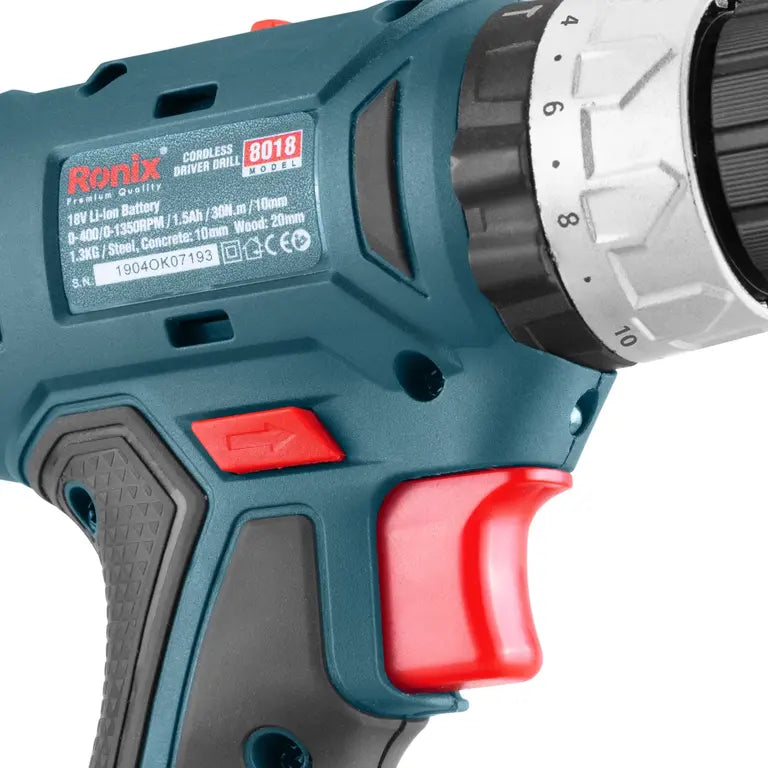 RONIX Cordless Drill Driver 8018 in Pakistan