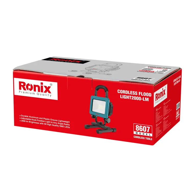 RONIX Cordless Flood Light 20V 8607 in Pakistan