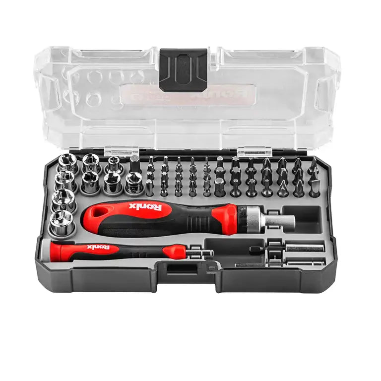RONIX Screwdriver Set 56pcs Cr-V RH-2717 in Pakistan