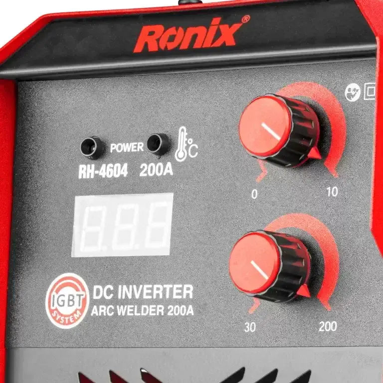 RONIX DC Arc Welding Inverter 200A RH-4604 in Pakistan