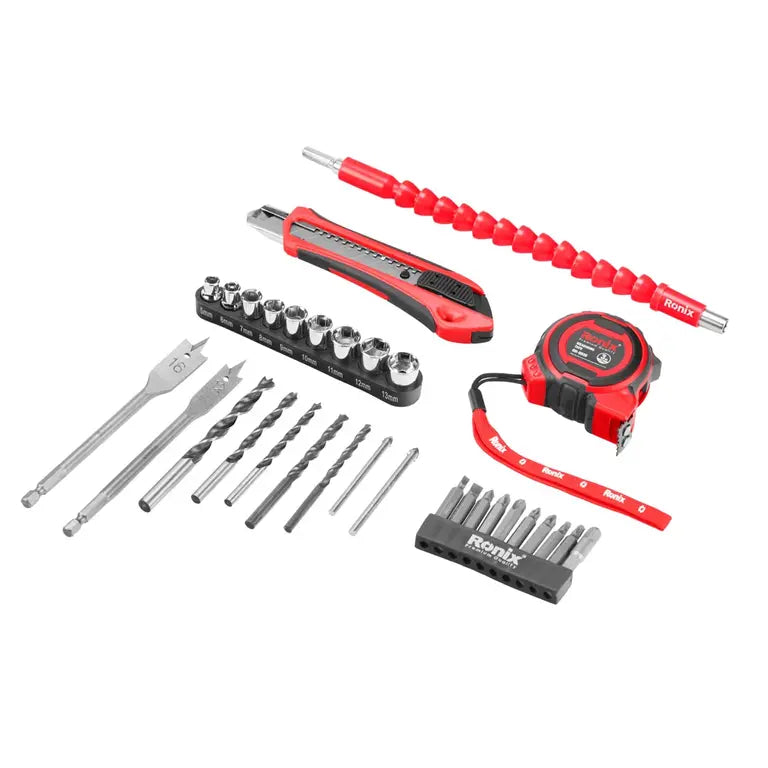 Ronix Cordless Drill Set 12V 36pcs RS-8013 in Pakistan