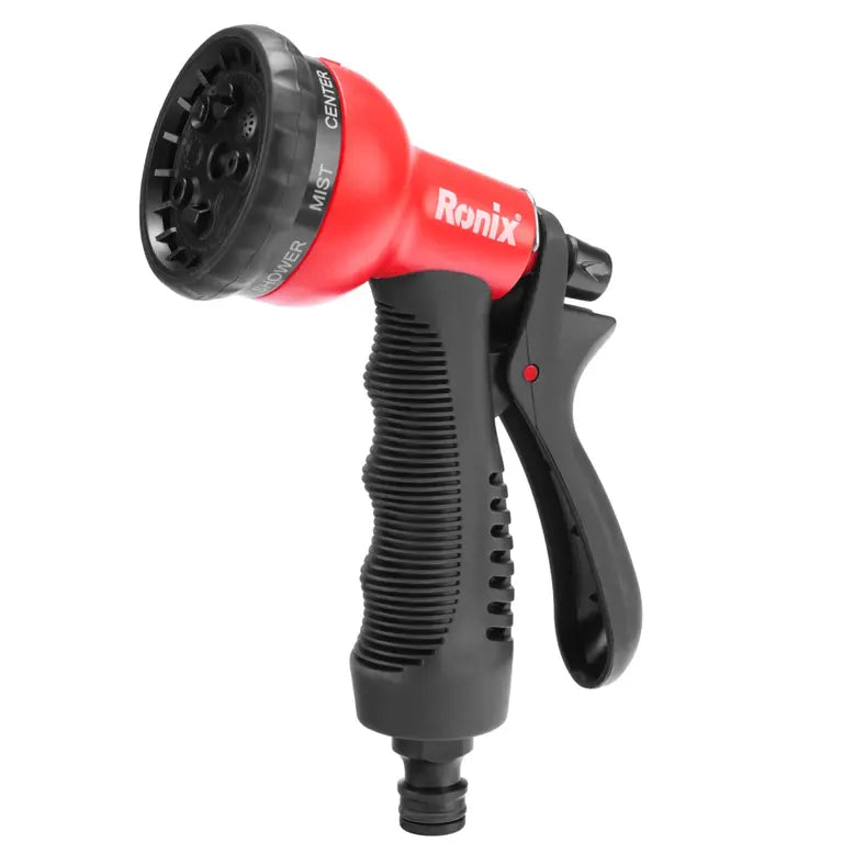 RONIX 8-Pattern Soft Coated Water Spray Gun RH-4018 in Pakistan