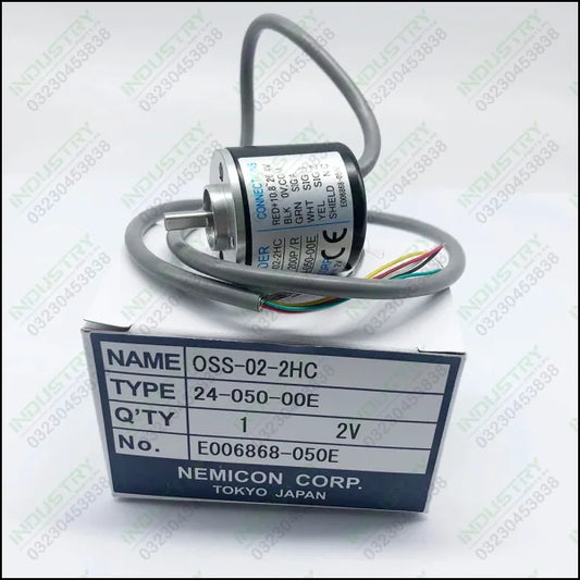 OSS-02-2HC Rotary Encoder 4mm Shaft 200P/R 5 24VDC 30mm Diameter in Pakistan - industryparts.pk