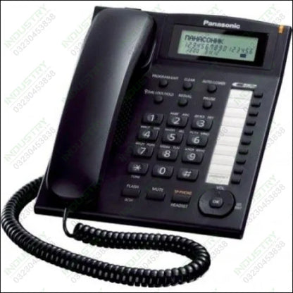 Panasonic Corded Phone Caller ID 50 Station Phone Book Speaker Phone Made in Malaysia in Pakistan