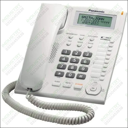 Panasonic Corded Phone Caller ID 50 Station Phone Book Speaker Phone Made in Malaysia in Pakistan