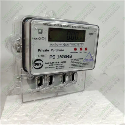 PEL Digital Energy Meter Single Phase in Pakistan