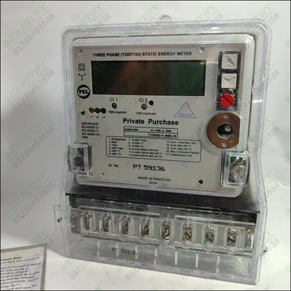 PEL Three Phase Static Digital Energy Meter in Pakistan