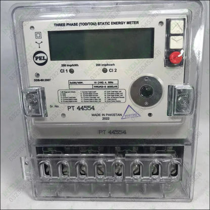 PEL Three Phase Static Digital Energy Meter in Pakistan - industryparts.pk