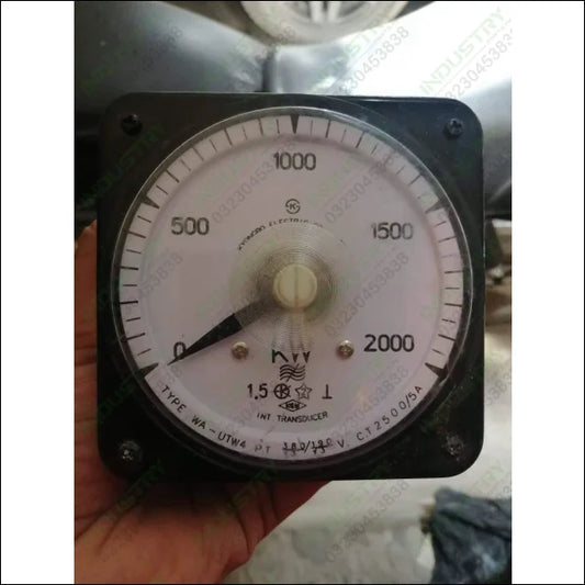 Penal mount Watt meter WA-UTW4-190V  in Pakistan - industryparts.pk