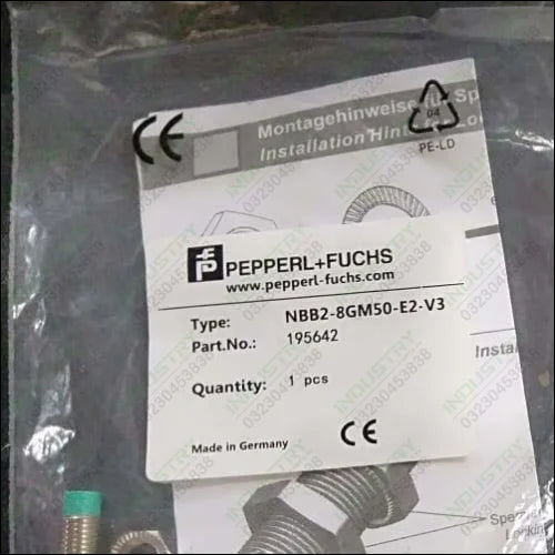 Pepperl+Fuchs NBB2-8GM50-E2-V3 Inductive Proximity Sensor - industryparts.pk