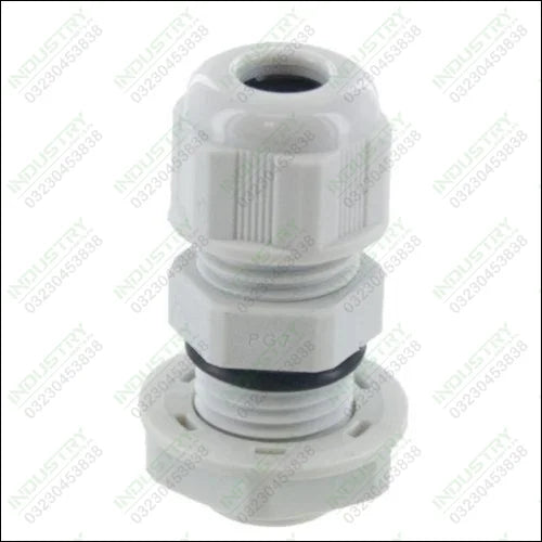 PG7 Plastic Cable gland for junction box (10 Pcs) - industryparts.pk