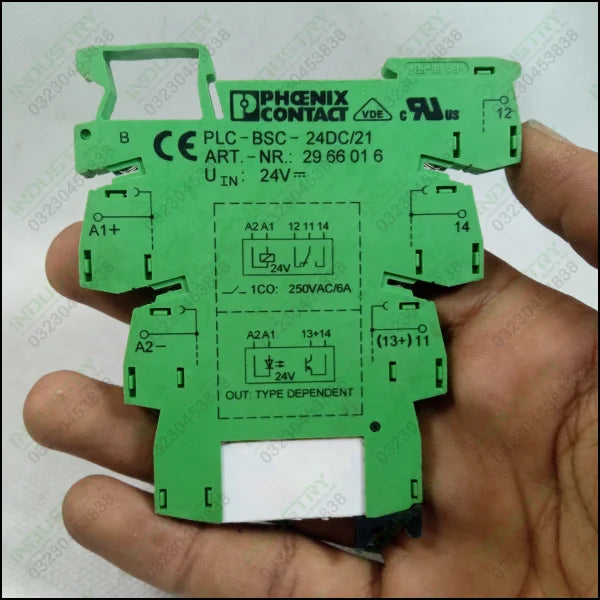 NEW PHOENIX CONTACT PLC-BSC-24DC/21 TERMINAL BLOCK  in Pakistan