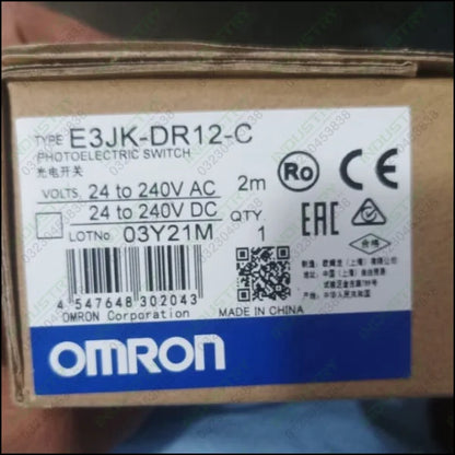 Omron Photo Electric Switch E3JK-DR12-C in Pakistan