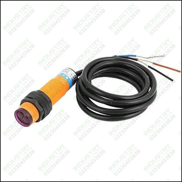 Photoelectric switch sensor E3F-DS10C4 diffuse type NPN NO dc 3 Wires transducer in Pakistan - industryparts.pk