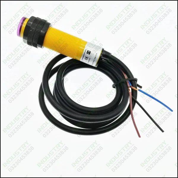 Photoelectric switch sensor E3F-DS10C4 diffuse type NPN NO dc 3 Wires transducer in Pakistan - industryparts.pk