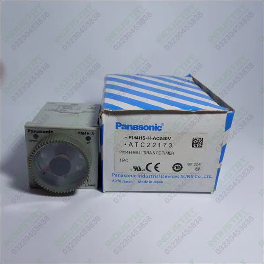 PM4H-S Multi Range Timer AC240V ATC22173 Panasonic in Pakistan - industryparts.pk