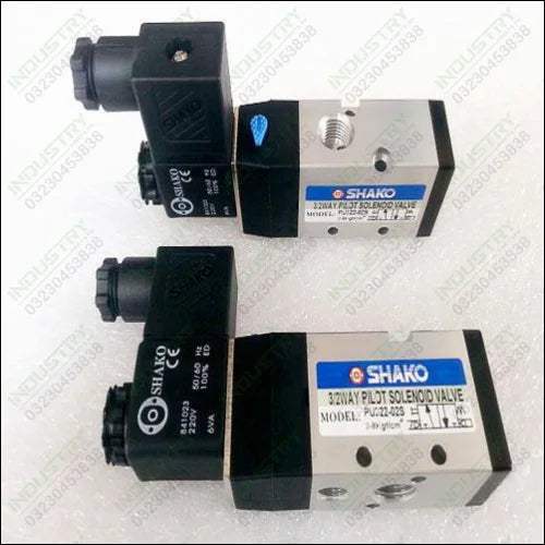 Pneumatic Solenoid Valve PU322 3/2 Way Direct in Pakistan - industryparts.pk